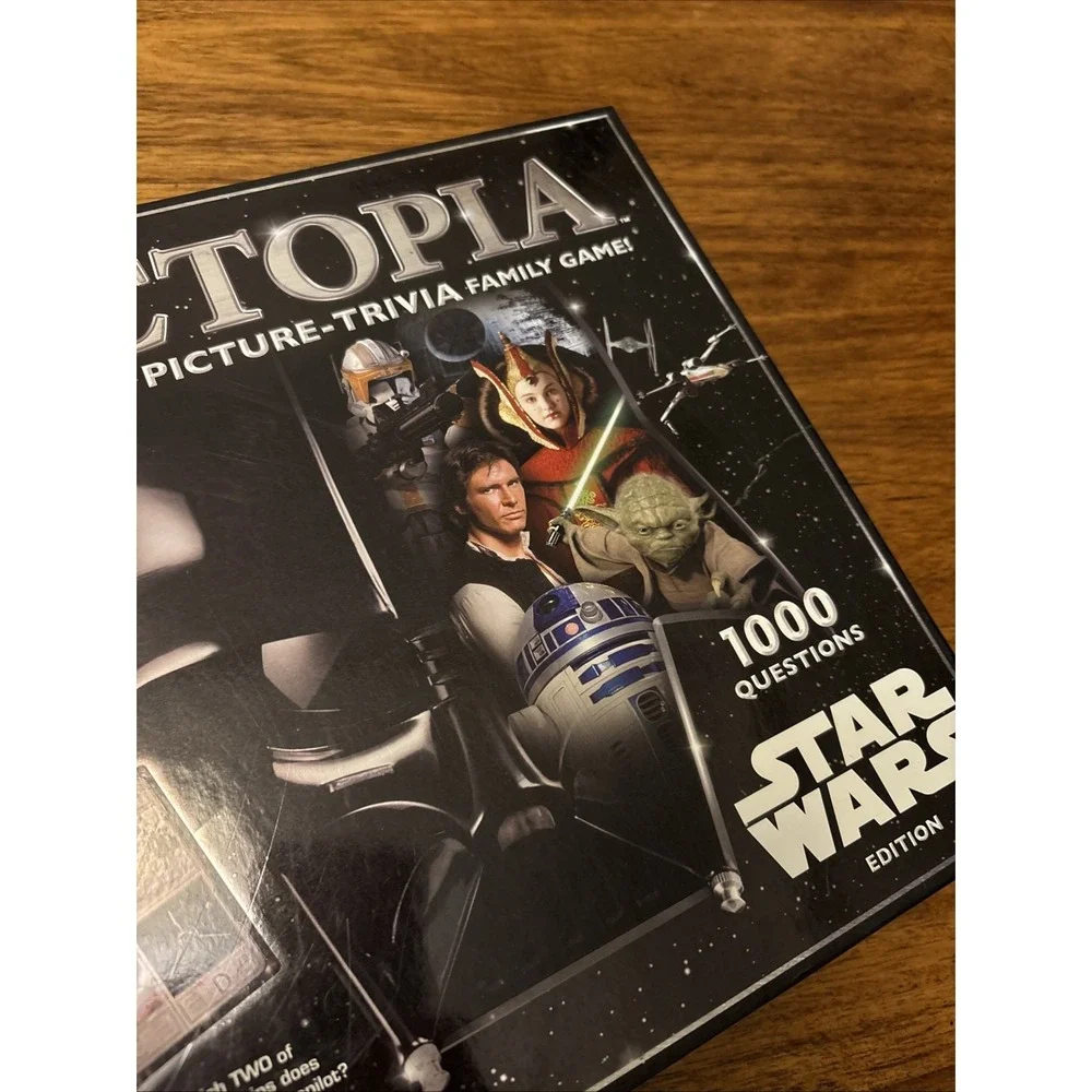 Star Wars Edition Pictopia Trivia‎ Game 1000 Question - New/Never Opened/Sealed
